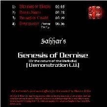 Sahhar : Genesis of Demise Sahhar : Genesis of Demise